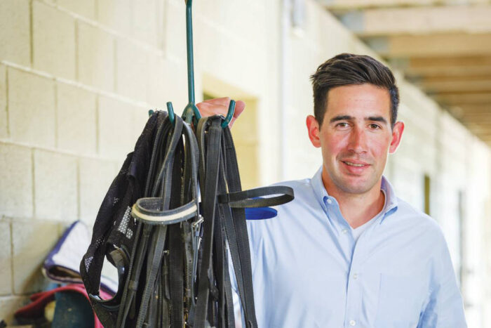 Kennett Square Rider Chris Gracie Is Tall in His Saddle