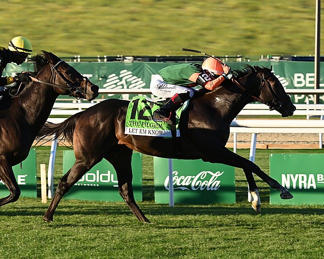 Let Em Know, Good to Be King Victorious on Belmont Turf